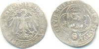 Brandenburg Franken: 1/2 Schilling Münzstätte Schwabach. Friedrich IV. der Ältere, 1495-1515: