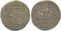 Salm Kirburg: 3 Kreuzer Otto I. zu Kirburg, 1548-1607: