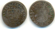 Württemberg: 1 Kreuzer Friedrich Karl, 1677-1693: