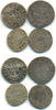 Köln Erzbistum: Lot 4 Stück: 2 Albus und 8 Heller Maximilian Heinrich von Bayern, 1650-1688: