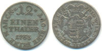 Hildesheim Bistum: 1/12 Taler Friedrich Wilhelm, 1763-1789: