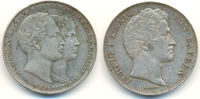 Bayern: Doppeltaler Vermählung Ludwig I, 1825-48: