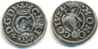 Schleswig Holstein Königliche Linie: 1/16 Taler Münzstätte Glückstadt Christian IV, 1588-1648:
