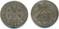 Osnabrück Bistum: 5 Pfennig Karl von Lothringen, 1698-1715: