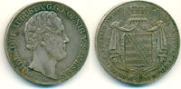 Sachsen: Doppeltaler Friedrich August II, 1836-1854:
