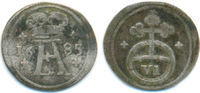 Braunschweig Calenberg Hannover: 6 Pfennig Ernst August, 1679-1698: -