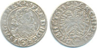 Habsburg: 3 Kreuzer. Mzz. HR für Breslau. Ferdinand II, 1619-1637: