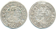 Habsburg: 3 Kreuzer. Wien. Ferdinand II, 1619-1637: