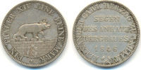 Anhalt Bernburg: Ausbeutetaler Alexander Carl, 1834-1863: