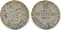 Hannover: 16 Gute Groschen Georg IV, 1820-1830: