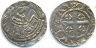 Köln Erzbistum: Leichter Denar des Marienstift Rees. Reinald von Dassel, 1159-1167: