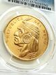Peru – 1967 – 50 Soles – Inca Indian Head – Gold – NGC MS65