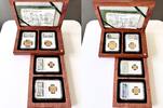 S.AFRICA G100R Südafrika – Natura – 2014 – Leopard – Privy Mark CLT – 4 Proof Goldmünzen -