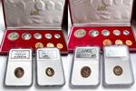 Südafrika – 1982 – Rand – 10 Münzen Long-Proof Set – mit rotem Originaletui NGC