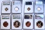 S.AFRICA 1KR Krügerrand – 2014 – Set – One of First 300 – 4 Goldmünzen Proof -