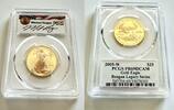USA 25 USD USA – American Eagle – 2005 – 25 US Dollar – 1/2oz Gold Proof – Reagan Legacy -