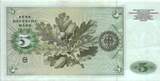 Deutschland 5 DM Deutsche Mark 1960 Ro 262e B/E