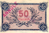 France / Frankreich Roanne 50 Centimes 1920 Annulé