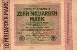 Deutschland 10 Milliarden Mark Ro 114e FZ:BS BZ:1 8er Stern mit Punkt -
