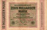 Deutschland 10 Milliarden Mark Ro 114e FZ:BS BZ:5 8er Stern mit Punkt -