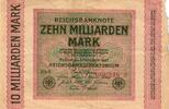 Deutschland 10 Milliarden Mark Ro 114e FZ:BS BZ:8 8er Stern mit Punkt -