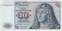 Deutschland 10 DM Deutsche Mark 1970 Ro 270a CA/Y  16,00 EUR  zzgl. 3,50 EUR Versand