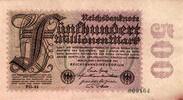 10 Millionen Mark 1923 Deutschland Ro 109i FZ:FG BZ:44 Wz.:Rauten 
