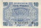 Deutschland 10 Pfennig 1947 Ro 212 Serie B Rheinland-Pfalz unc ---K2  20,00 EUR  zzgl. 3,50 EUR Versand
