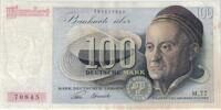 Deutschland 100 DM Deutsche Mark 1948 Ro 256 M.77 Franzosenpapier ---K2  300,00 EUR kostenloser Versand