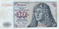 Deutschland 10 DM Deutsche Mark 1980 Ro 286b YE/D Replacement / Ersatzno... 20,00 EUR  zzgl. 3,50 EUR Versand