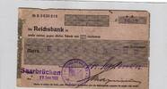 Deutschland 1000 Mark Handelskammer Saarbrücken -