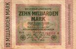 Deutschland 10 Milliarden Mark Ro 114e FZ:BS BZ:8 6er Stern -