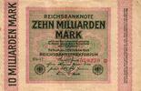 Deutschland 10 Milliarden Mark Ro 114e FZ:BS BZ:17 8er Stern ohne Punkt -