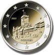 2 Euro 2022 Germany A D F G J Thuringen Wartburg Castle  Coin Set of 5
