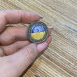 2 Euro Coloured Coin 2022 Estonia Slava Ukraini - Glory to Ukraine