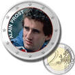 2 Euro Coloured Coin Set of 5 in Presentation Box - Formula1 Racing Driver Stars