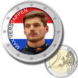 2 Euro Coloured Coin Set of 5 in Presentation Box - Formula1 Racing Driver Stars