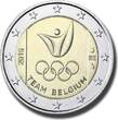 2 Euro 2016 Belgium Rio Olympics Coin Card  Commemorative Coin