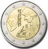2 Euro Coloured Coin Colosseum - Roma - Italy -