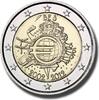 2 Euro Coloured Coin Racing Driver - Ayrton Senna -