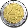 2 Euro Coloured Coin Saint Paul's Cathedral - Mdina - Malta -