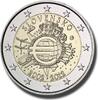 2 Euro   Coloured Coin 2023 Croatia Member Of Euro Area 