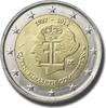 2 Euro Coloured Coin 2023 Cyprus 60th Anniversary of Central Bank -