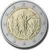 2 Euro Coloured Coin King of Denmark Frederik X Coronation 2024 -