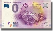 0 Euro Souvenir Banknote Dutch GP Zandvoort Netherlands PEAV 2020-1 unz