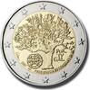 2 Euro Coloured Coin Music Star - Michael Jackson 1958 - 2009 -