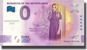 Netherlands 0 Euro Anniversary 0 Euro Souvenir Banknote Monarchs Prinses Amalia Netherlands PEAS 2020-11 -