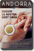 Andorra €2 2021 Andorra The Old Population 2 Euro Coin Card -