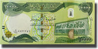 Iraq 10000 Dinars 2002 10000 Dinars Central Bank of Iraq Hybrid Polymer ... 17,50 EUR  zzgl. 4,90 EUR Versand