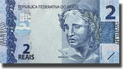 Brazil 2 Reais 2010 2010 Brasil 2 Reais Banknote Uncirculated unz 3,00 EUR  zzgl. 4,90 EUR Versand